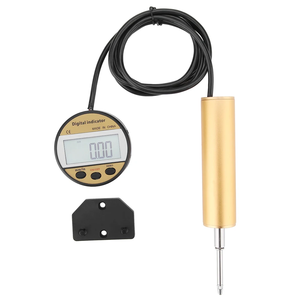 

0-25.4mm 0.01mm Precise Remote Type Digital Indicator Gauge Tool ±0.03mm Test