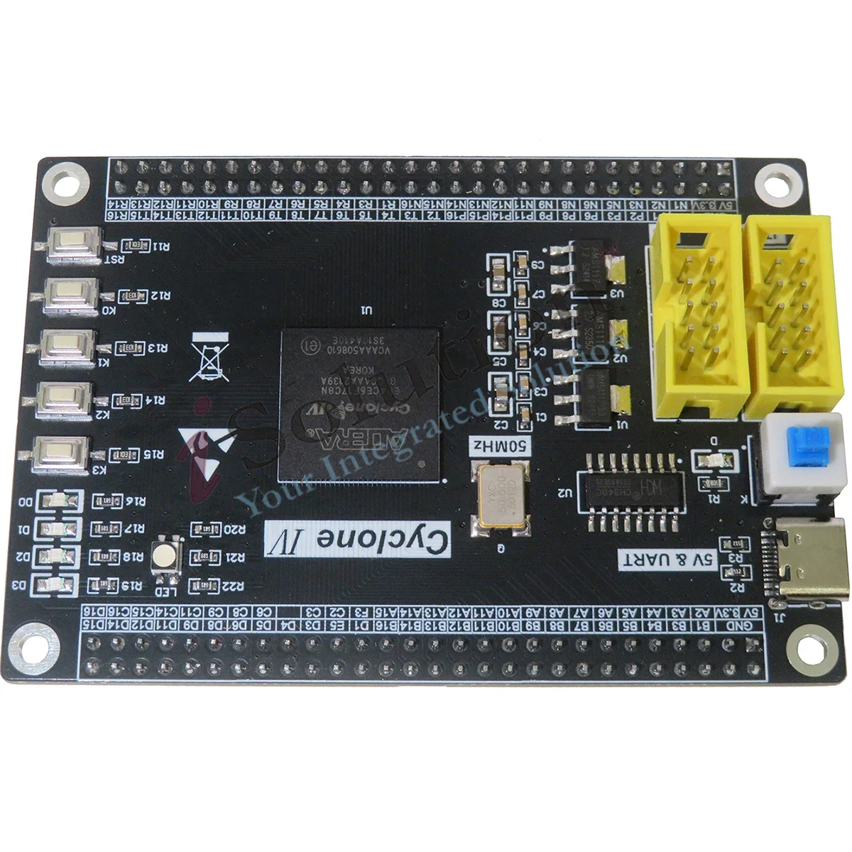 EP4CE6 EP4CE10 development board EP4CE6F17C8N EP4CE10F17C8N  Cyclone IV FPGA core board