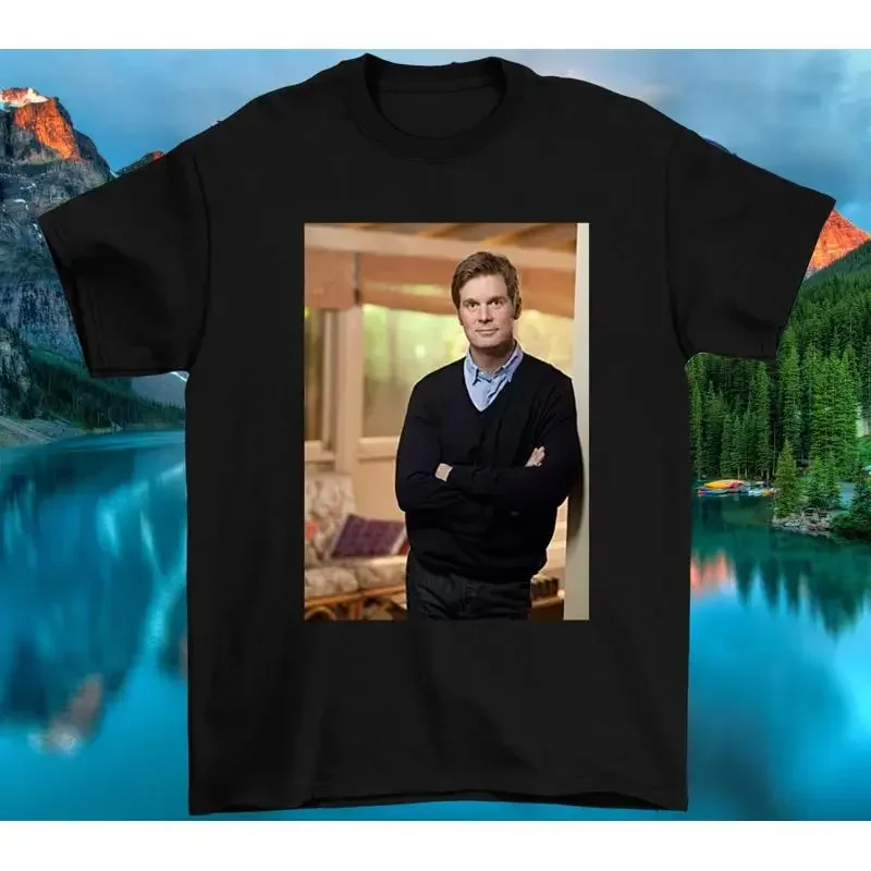 Camiseta Hot Peter Krause negra para hombre talla S 5XL SG831