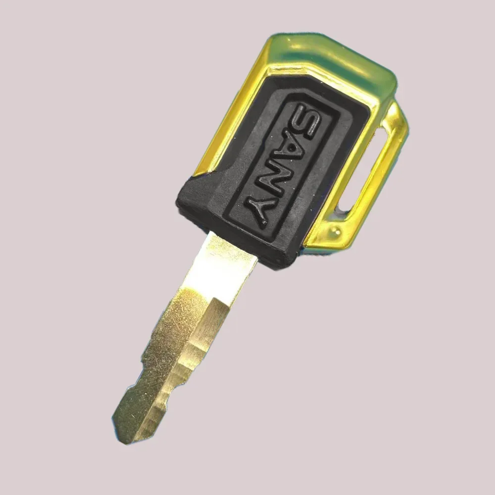 For NEW Sany SY16 35 55C 60 65 75 135 155 215 235 285 365 Side Door Ignition Start Key Excavator Parts