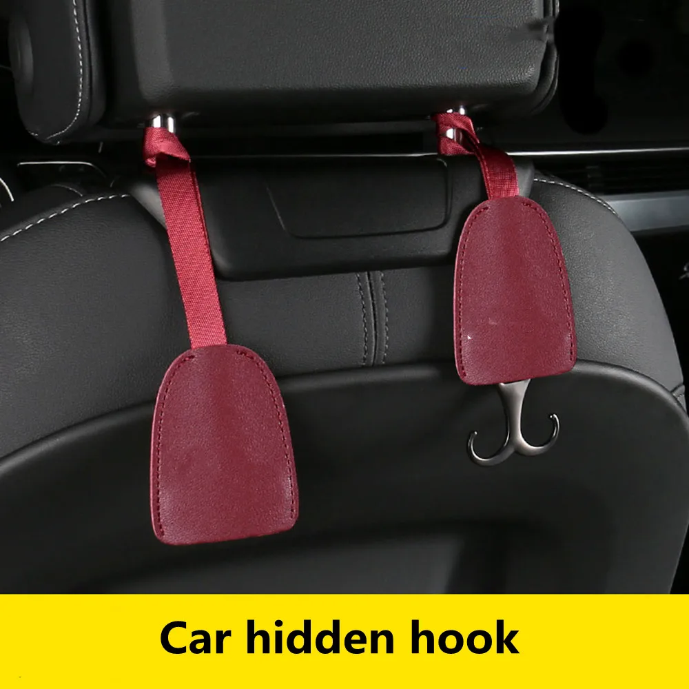 

Car Seat Headrest Hook Multi-Function for Seat Back Hanger Bag Hook Hidden Hook