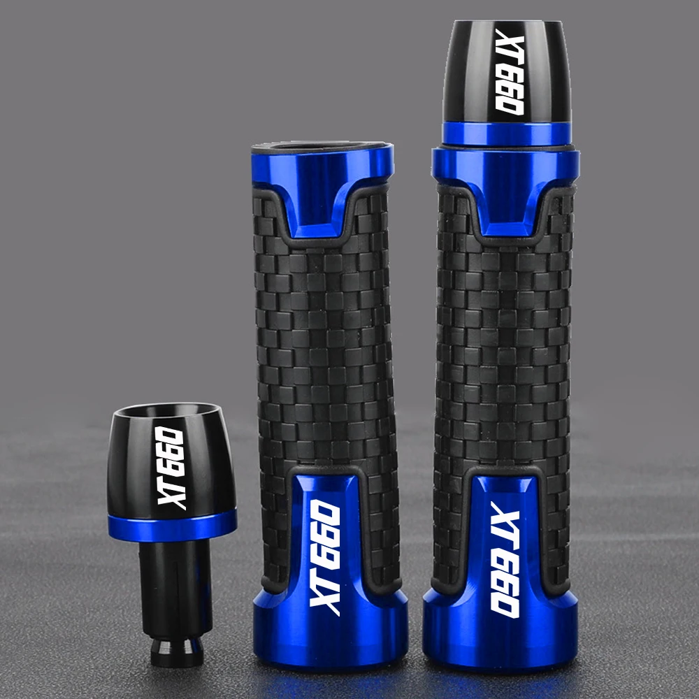 

For YAMAHA XT660/X/R/Z XT 660 All Years Universal Motorcycle Accessories CNC 7/8"22MM Handlebar Grips Handle Bar Cap End Plugs