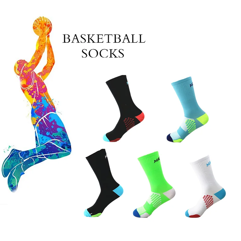 

Летние велосипедные носки быстросохнущие, дышащие, для активного отдыха, с утолщенной махровой подошвой, впитывающие пот, для футбола и бега