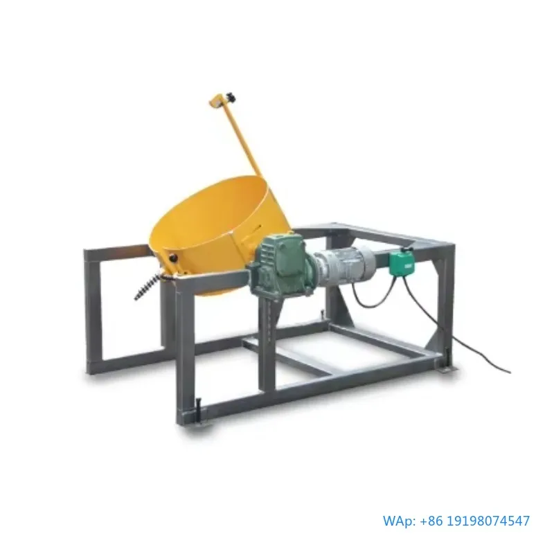

High Quality Electric Drum Tumbler Material Mixer Industrial Drum Rotator Handling Equipment