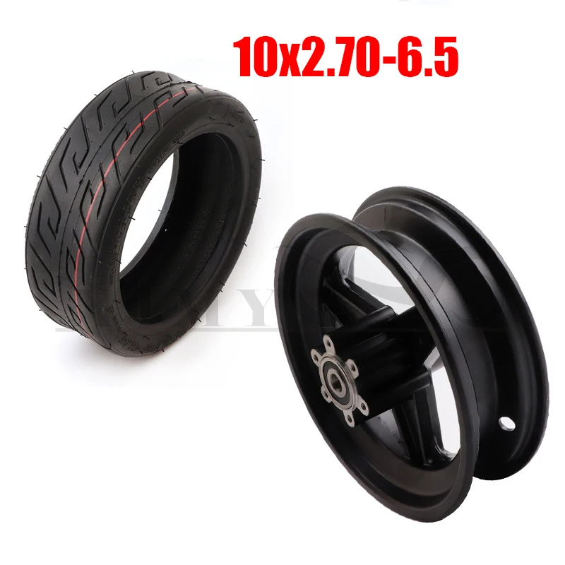 10x2.7-6.5 vacuum tire 10 inch electric scooter run-flat tire durable parts replacement