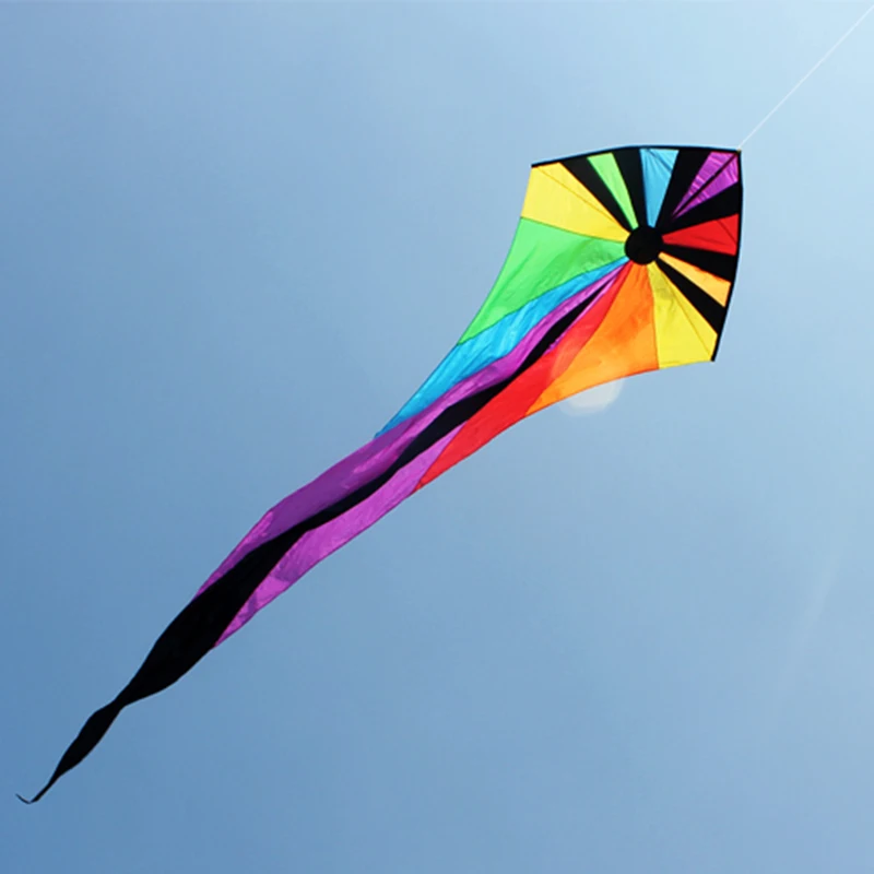 NEW 7m Power  Delta Kites/ Kite With  Handle and Line Good Flying