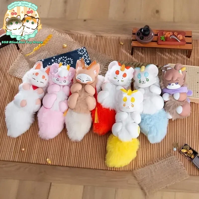 جديد رائع الوحوش النخيل لديها روح سلسلة صندوق أعمى الفينيل أفخم دمية الشكل لعبة حقيبة ديكور قلادة صندوق غامض تحصيل هدية #4