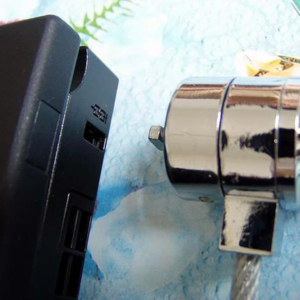 مفتاح الكمبيوتر المحمول الأسود، كابل سبيكة أمان مضاد للسرقة، قفل كمبيوتر محمول عالي الجودة ومتين للحماية #4