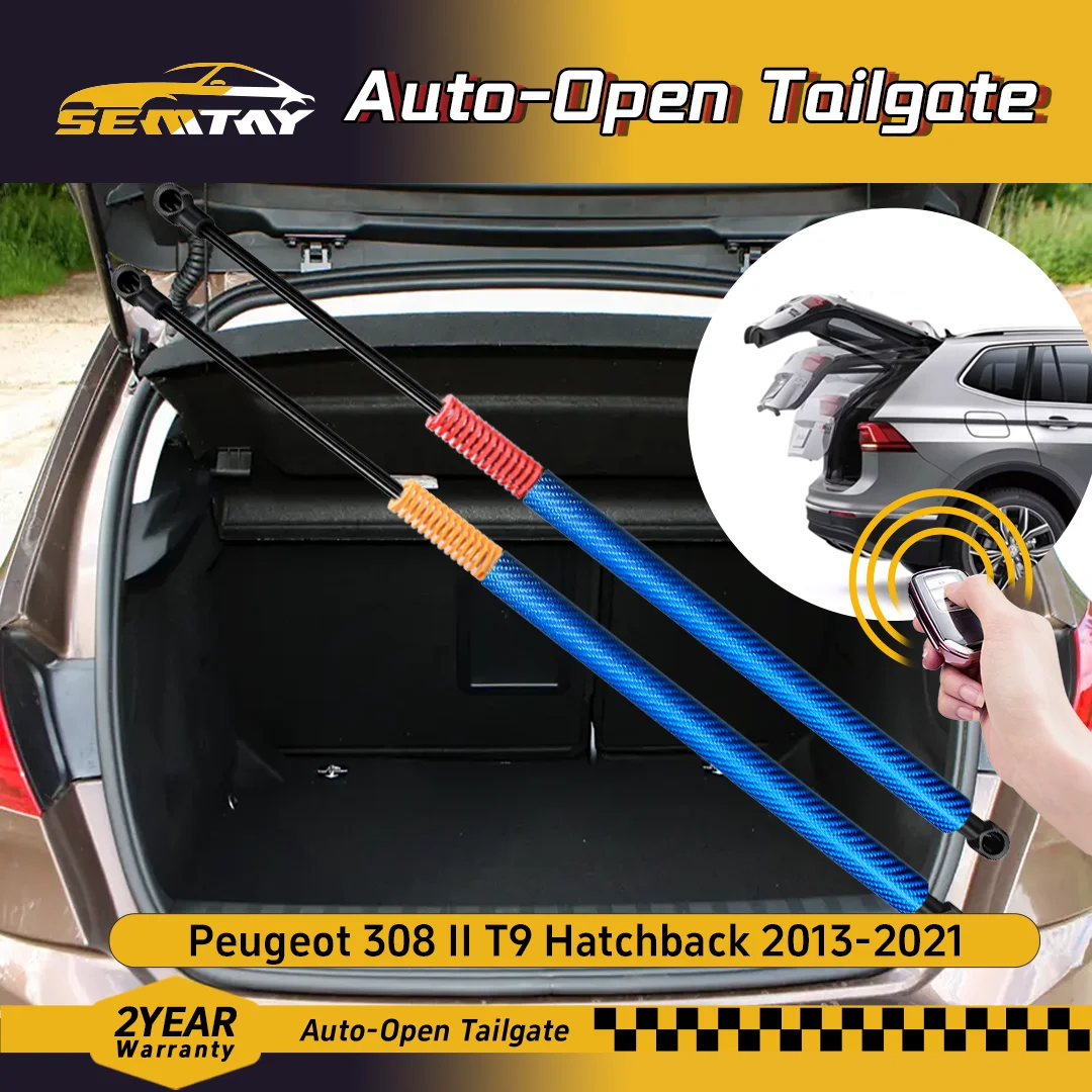 

SEMTAY автоматические подъемные стойки багажника с пружиной для Peugeot 308 II T9 хэтчбек 2013-2021, опорки задней двери багажника