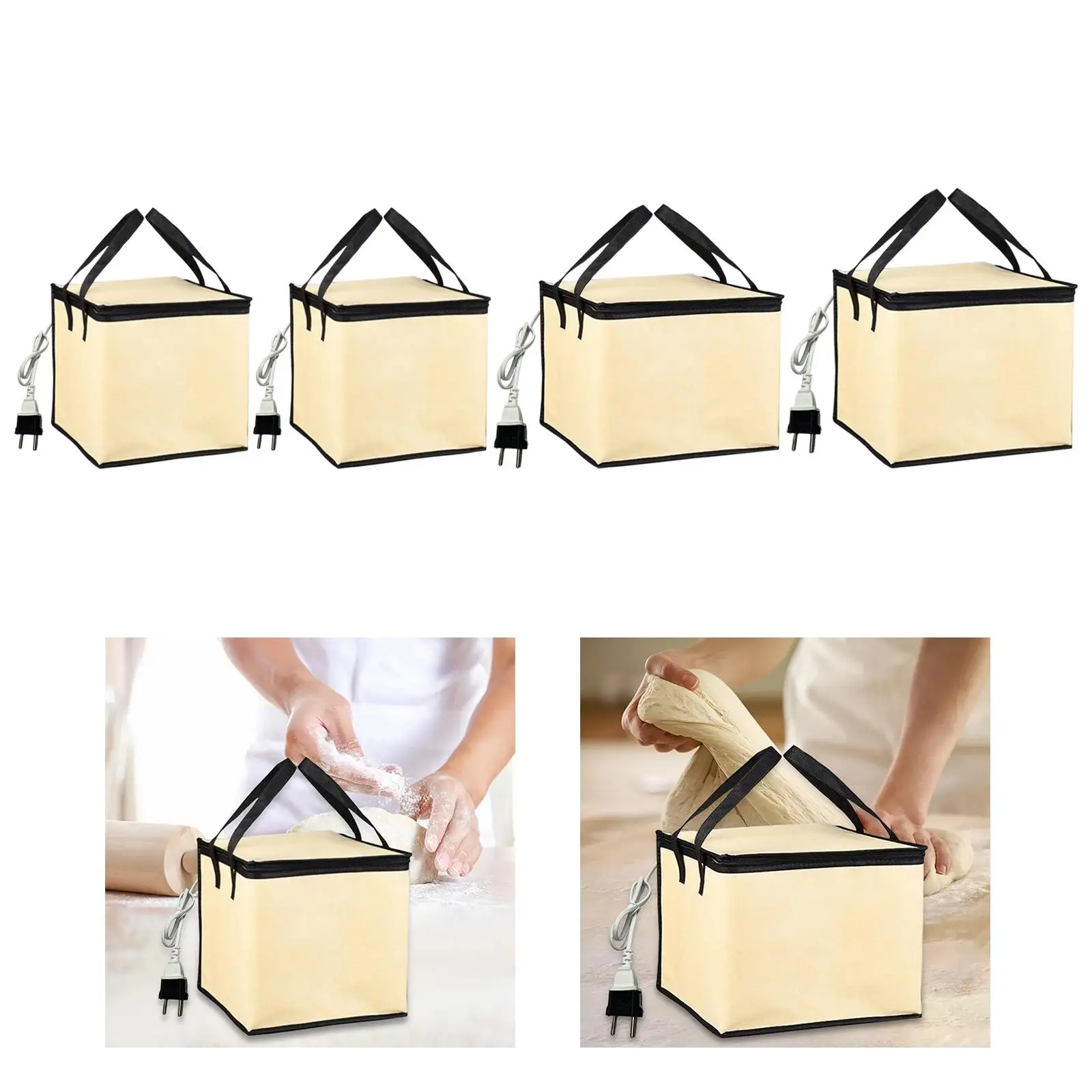 

Bread Making Proofing Box Baking Accessory Temperature Regulation Sourdough Balls Container for Bread Pizza Making Baked Warm