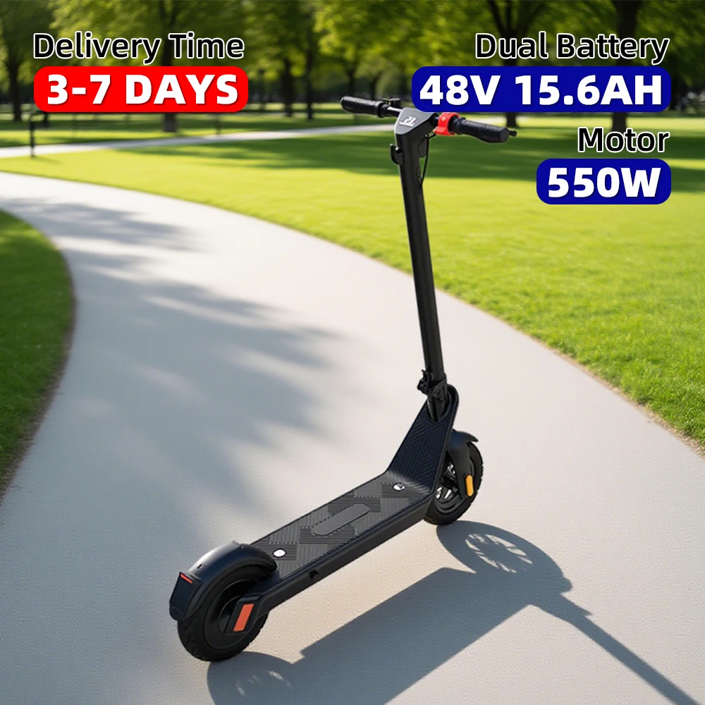 

One piece dropshipping 10 inch electric scooter 550W48V15.6AH lithium battery electric scooter in stock in the United States