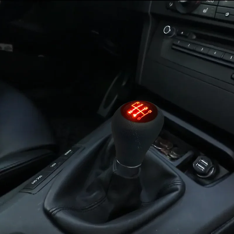 LED Gear Knob Gear Shift Knob for BMW 1 3 5 6 7 Series E46 E60 E87 E90 E91 E92 E93 X1 Z4 X3