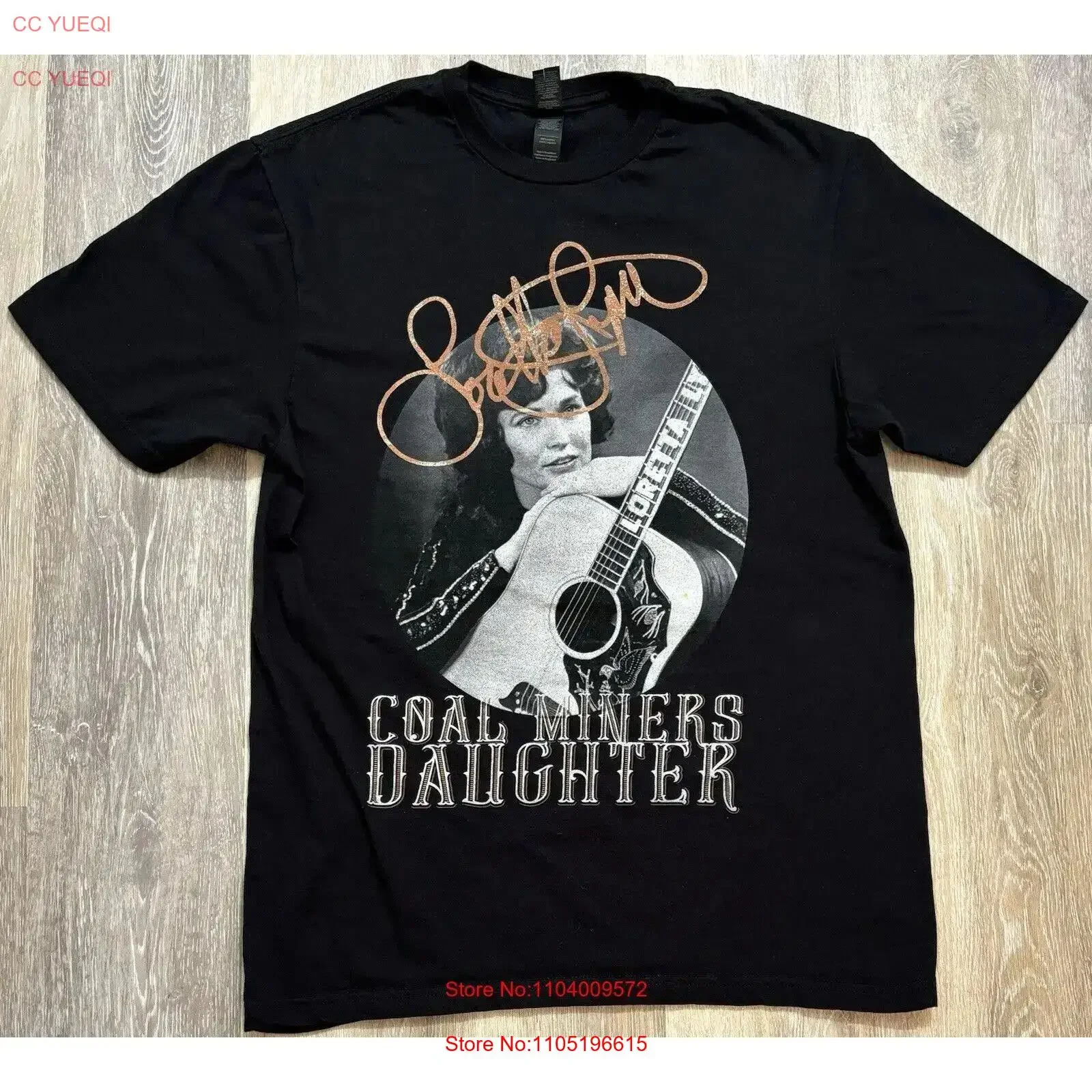 LORETTA LYNN Coal Miners Daughter T Shirt Medium Excellent Condition vintage Washed streetwear Breathable Versatile Stretched
