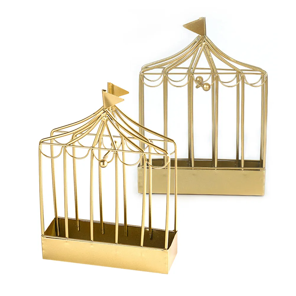 Retro Circus Tent Style Iron Holder with Hollow-Out Design for Efficient Smoke Dispersion Home Living Room Bedroom