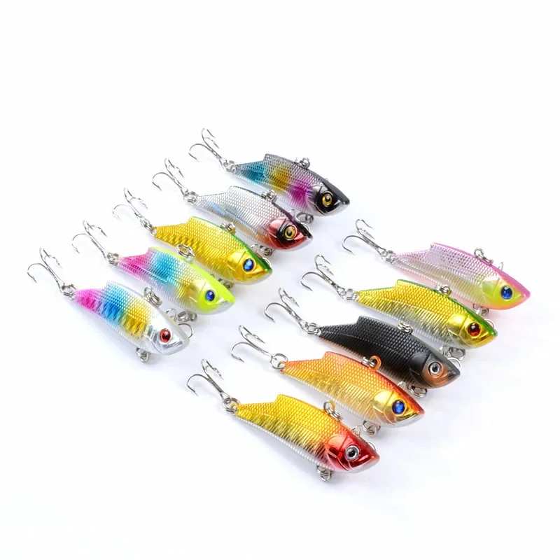 1pcs Fishing Lure Winter VIB Spoon Bait 57mm 10g Hard Crankbait Wobbler  Isca Artificial Peche Salmo for Fishing