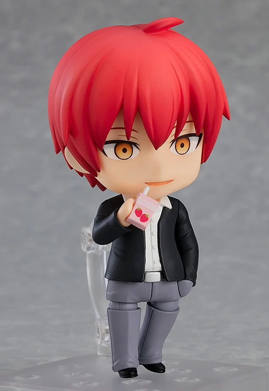 In Stock Original Anime Akabane Karma #1974 Assassination Classroom PVC Toys for Children Nenrodoid Action Figure 10cm