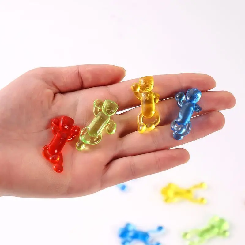 20/Pcs TPR Sticky Little People Squishy Fun Soft Material Small Toys Creative Stretchable Little People Toys Birthday Gift
