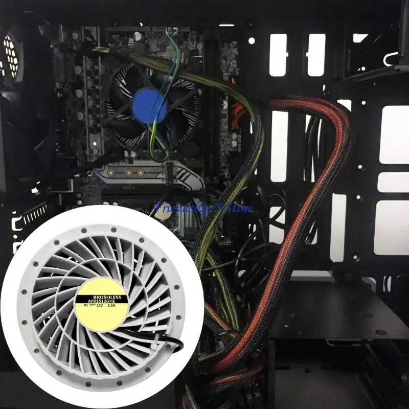 

T8WC High Performances 150mm 12V Cooling Fan Generating Exceptional Airflows for Rapid Inflation of Large Models and Optimal