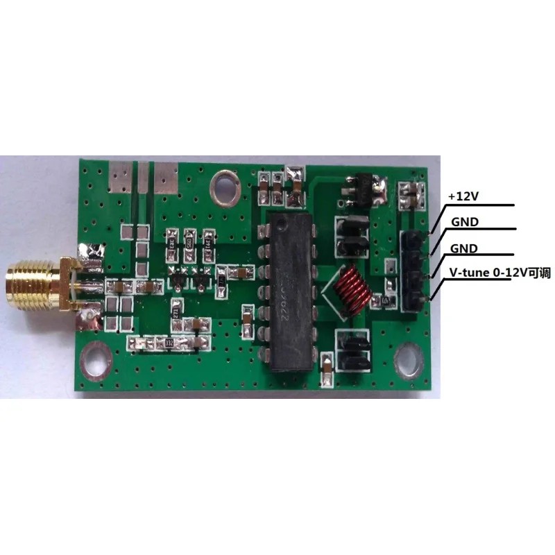 70-200MHz VCO Voltage Controlled Oscillator RF Signal Generator Broadband  10dBm