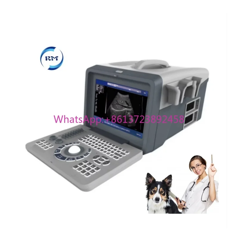 Approved Ultrasound System 12 Inches LED Digital Portable Vet Ultrasound Machine