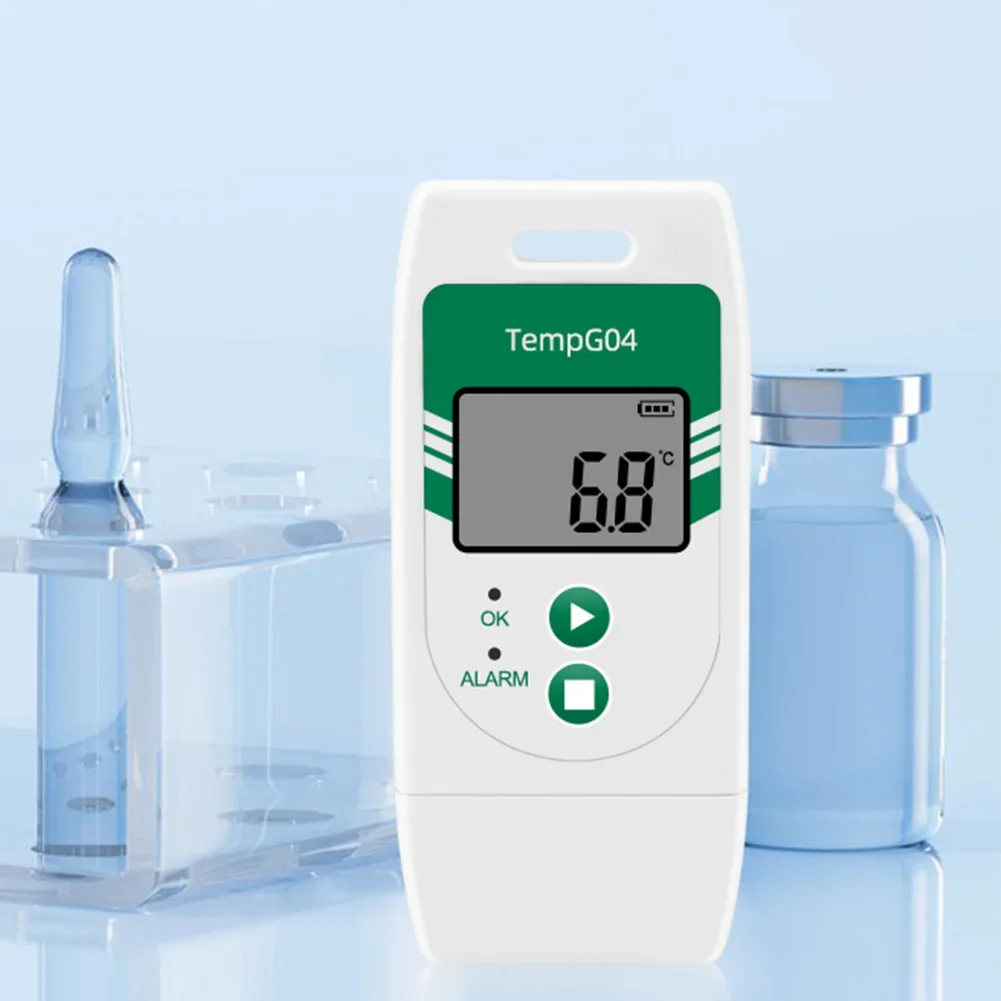 USB 온습도 데이터 로거 디지털 PDF CSV 리포트 온도 데이터 로거 기록기 과열 경보 온도 기록기 습도 기록기