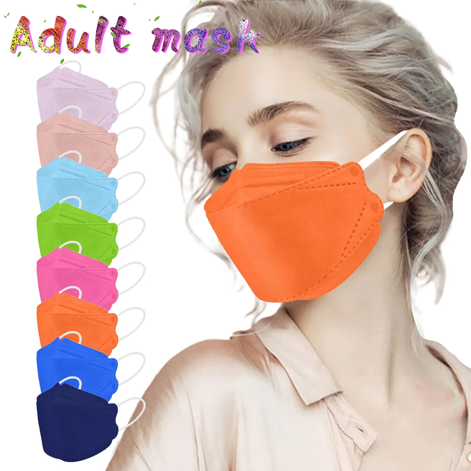 Masks ffp2 face mask KN95 masque fpp2 approved mask color protection black masks mascara mouths mascarilla fpp2 homologada