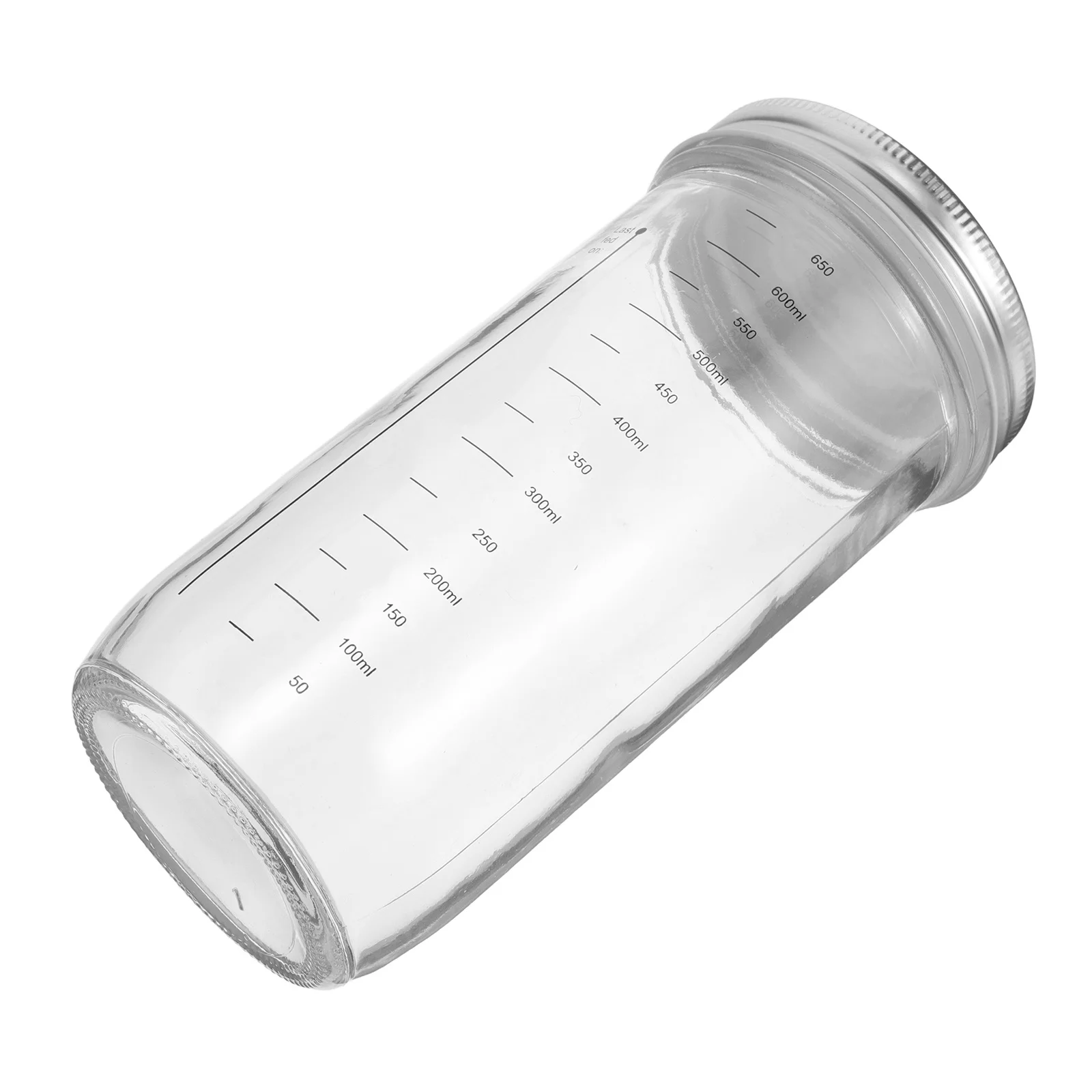 

Glass Container Fermenting Jar Empty Jars with Lids Jam Airtight Clear Containers Fermentaition