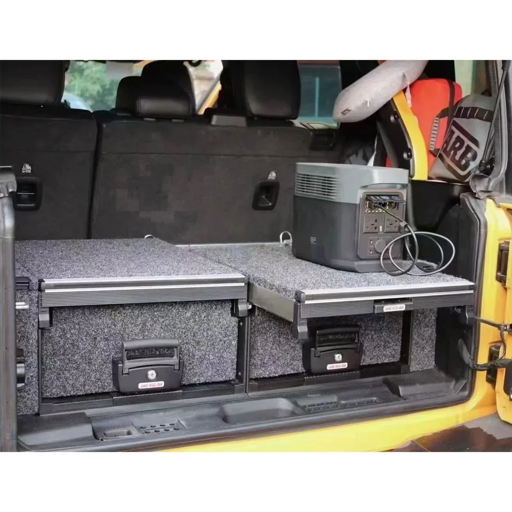 

Выдвижной ящик JL JK для Jeep Wrangler, система выдвижных ящиков для кузова Ute, система хранения VRD4X4, выдвижной ящик для багажника 4x4, выдвижная платформа для хранения