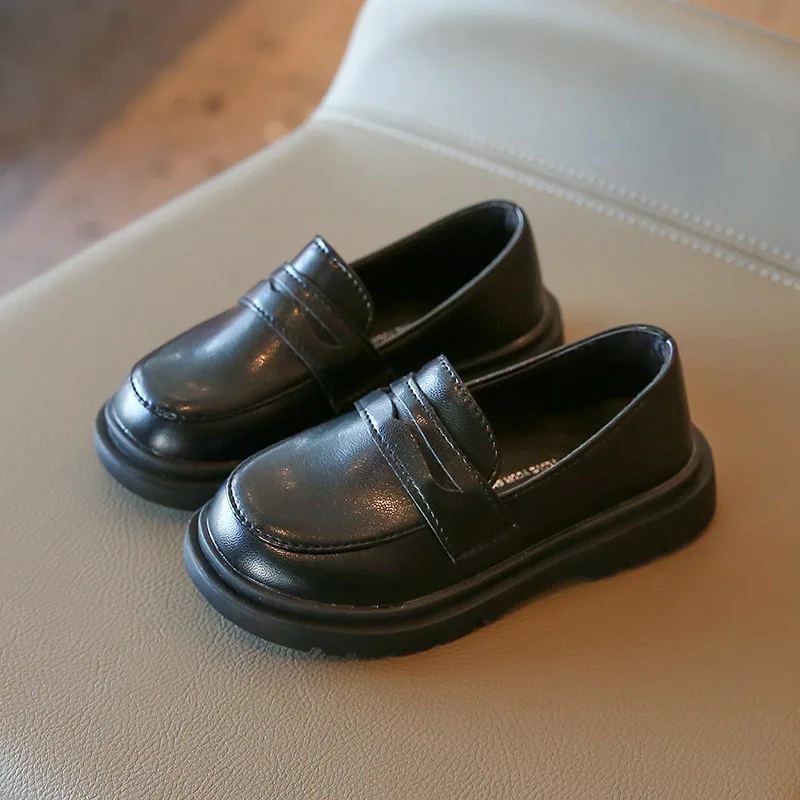 Zapatos De Niñas Fashion Kid Leather Shoe 2023 New British Loafers Shoe Girl Single Shoe Casual Shoe Platform Kid Shoe туфли