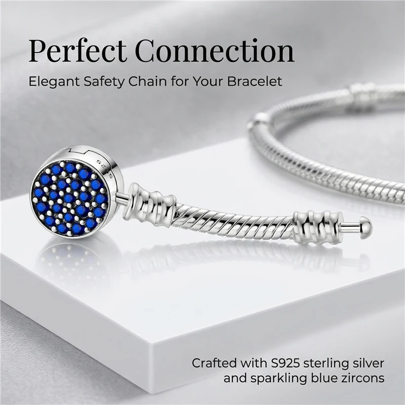 925 Sterling Silver Bracelet Extender 3.5cm & 4cm, Gift for Her