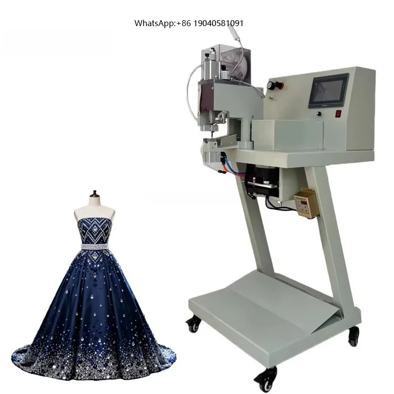 High Yield Bead Application Machine for Sportswear and Activewear Decorations With Strong Stitch Hold