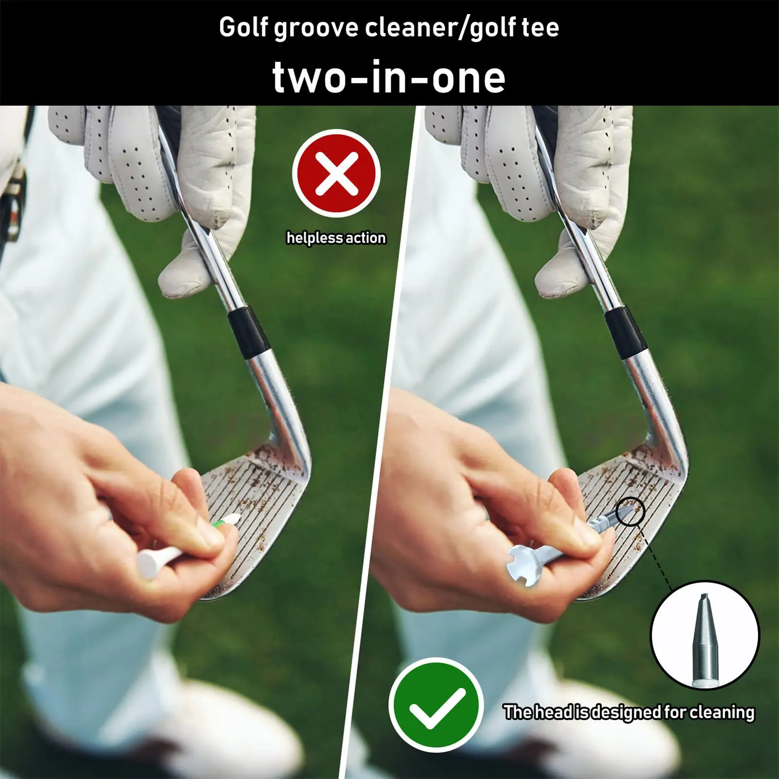Golf Tees Built-In Marker Training Aid Golf Training Tees For Men Women Adults Youth Teens Golfers Athletes Family Wife Husband
