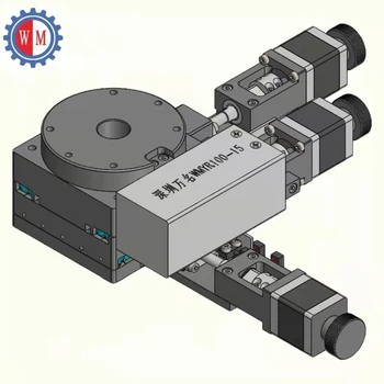 Electric Goniometer Stage   Minor Fluctuations Motorized Rotary Stage Multiaxis Precision Motorized Stage WM Wanming 100*100mm