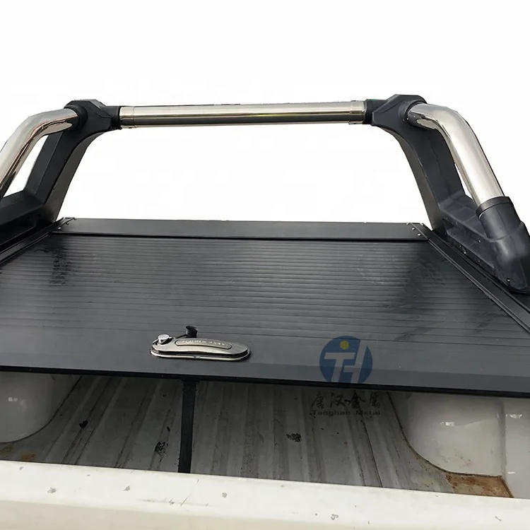 

pickup truck accessories Aluminum Roll Up tonneau covers for hilux