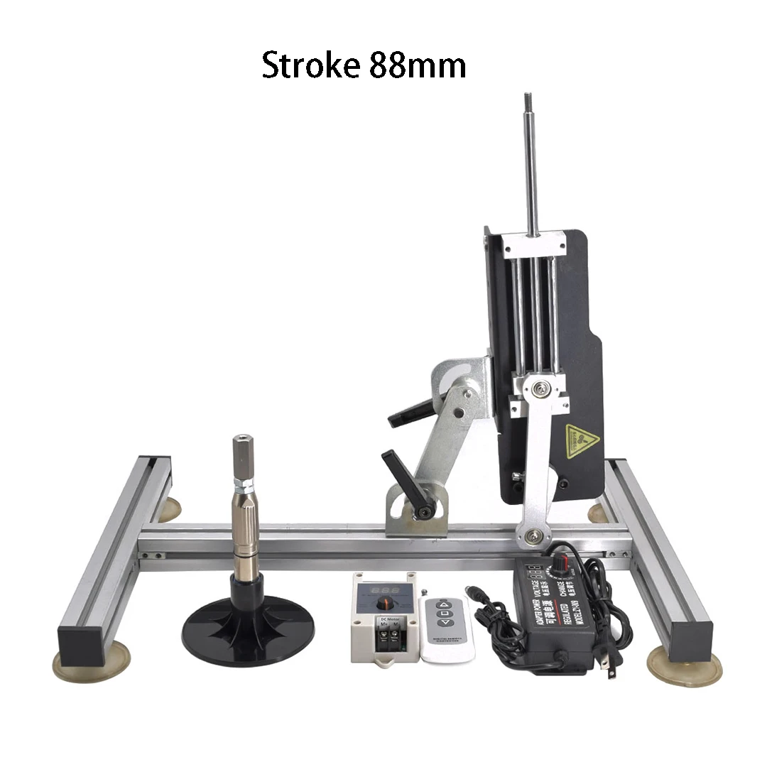 Linear Reciprocating Motor Actuator with Remote Controller Alluminum Base 50W High 0-280rpm Sex Machine