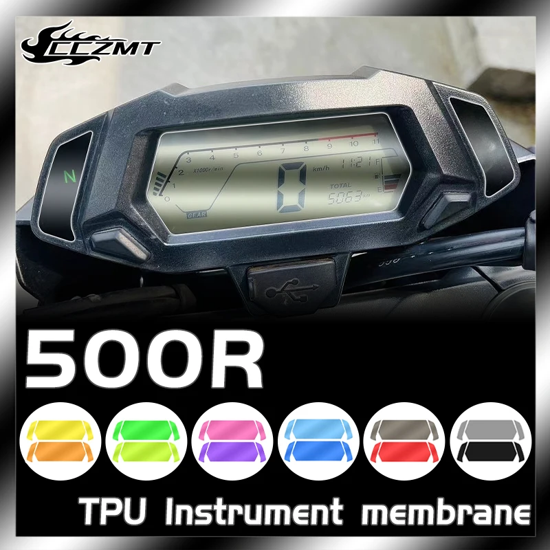 For LONCIN VOGE 500R 500r Headlight Film Taillight Film Transparent Protection Film Retrofit of Rear View Mirror Rainproof Film