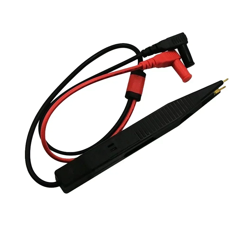 1/2 PcsClip Test Pen Multimeter Sonde Pincet Patch Voor Capaciteit Inductie Weerstand Chip Componenten Elektrisch Gereedschap