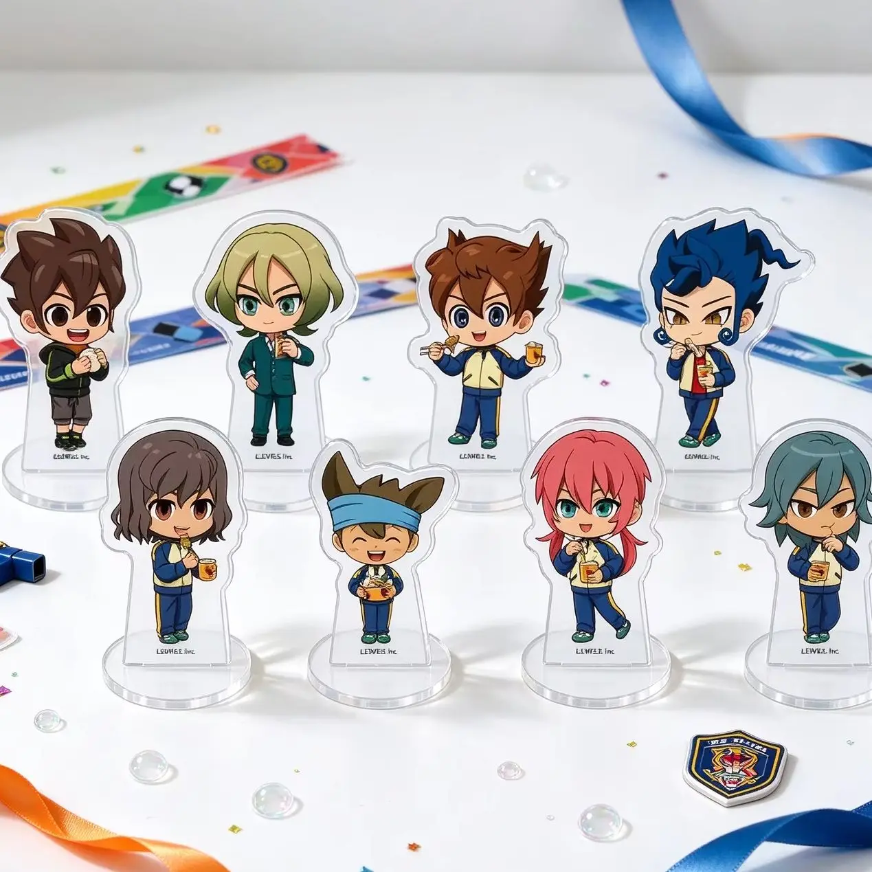 10cm Anime Inazuma Eleven: Victory Road Acrylic Stand Model Lovely Products High Definition Images Bookshelf Decoration Keychain