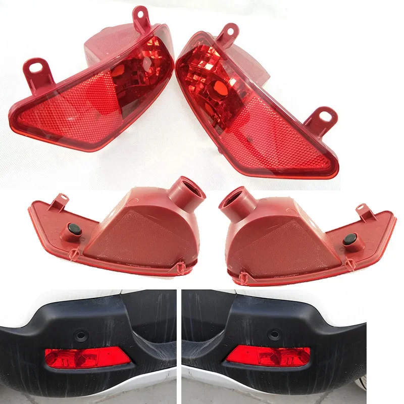 

Rear Tail Bumper Fog Light Lamp Cover Case Right /Left Side Passenger Driver Not-Bulbs For Peugeot 3008 2009-2016