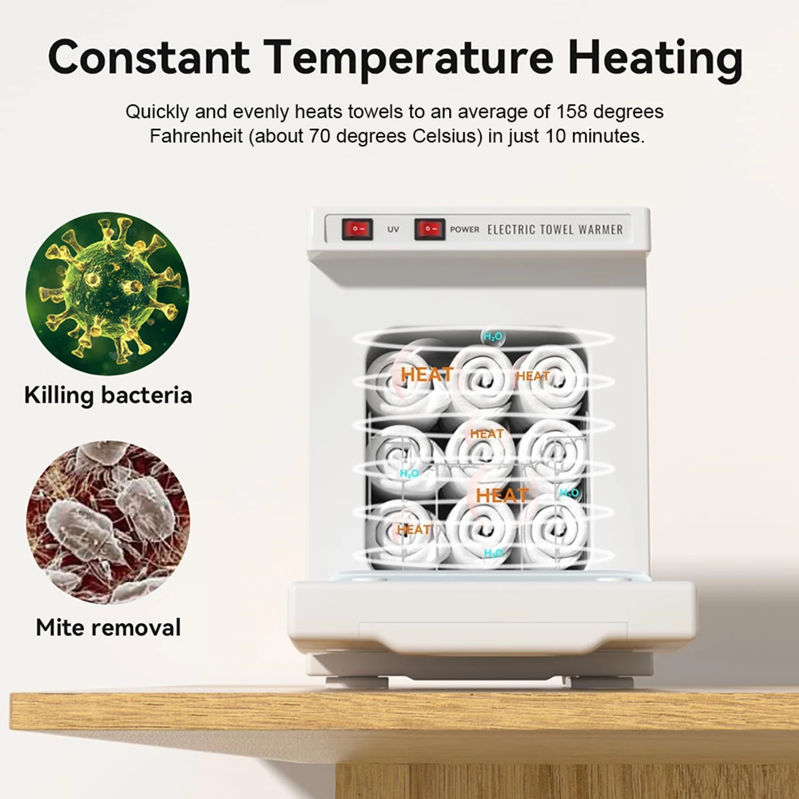 5L Mini Heated Towe… - image