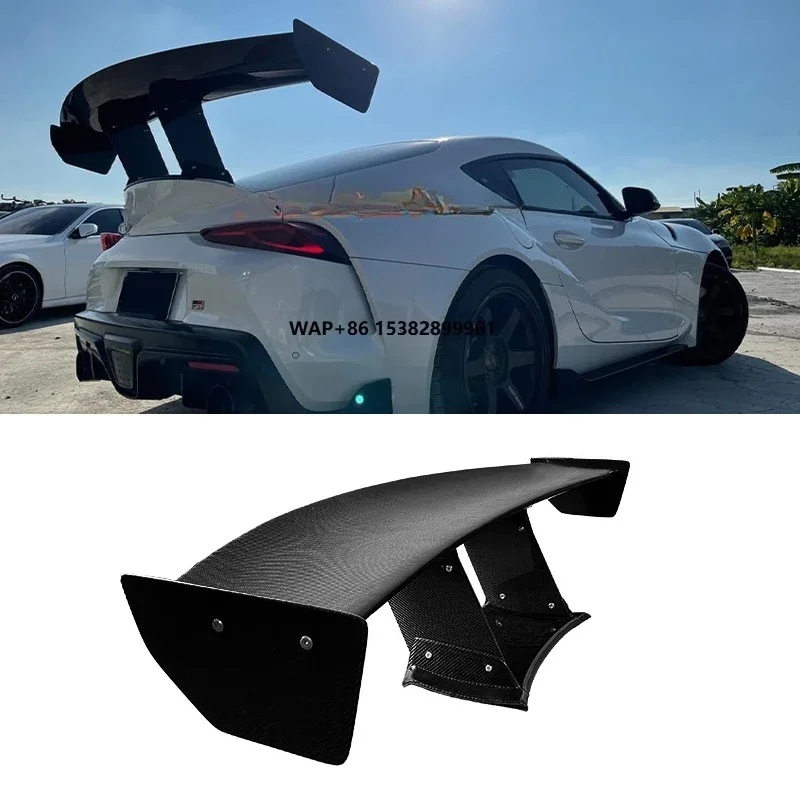 

Vari Style Carbon Fiber Rear Spoiler Trunk Wing for Supra A90 A91 MKV Rear Spoiler Wing