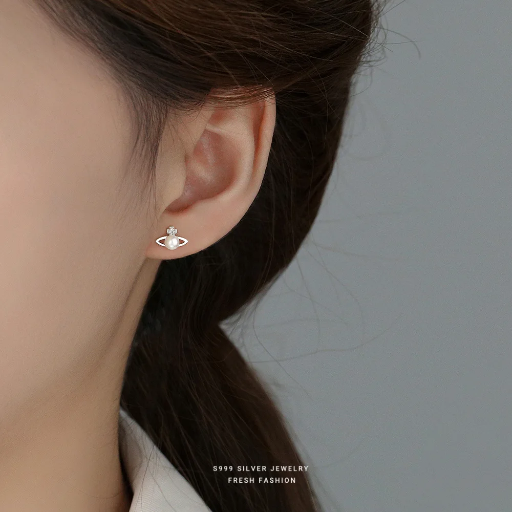 Thumbnail 4 - #45 Latest Sterling Silver Earrings Offers