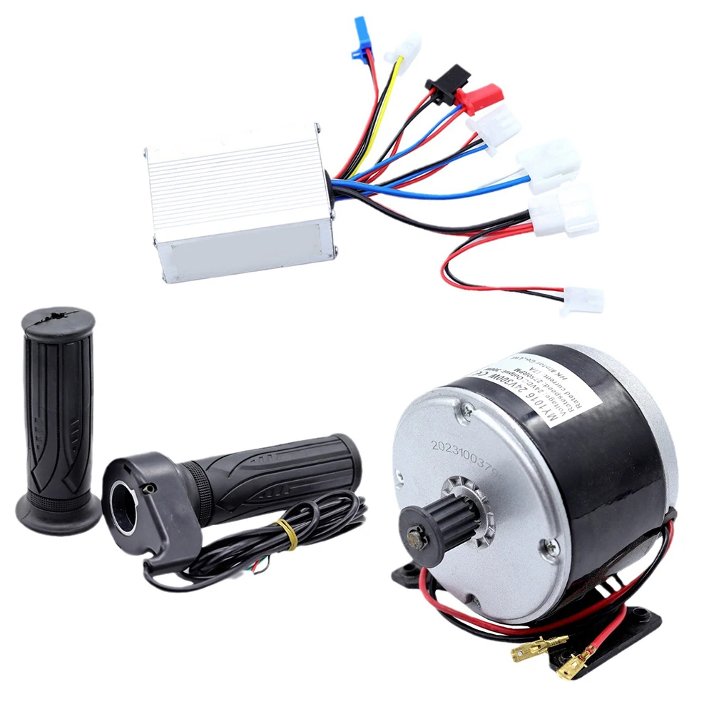 Electric Scooter Controller Motor Throttle Set 24V250W E-Scooter Controller For Brushed Controller [24V]250W Motor