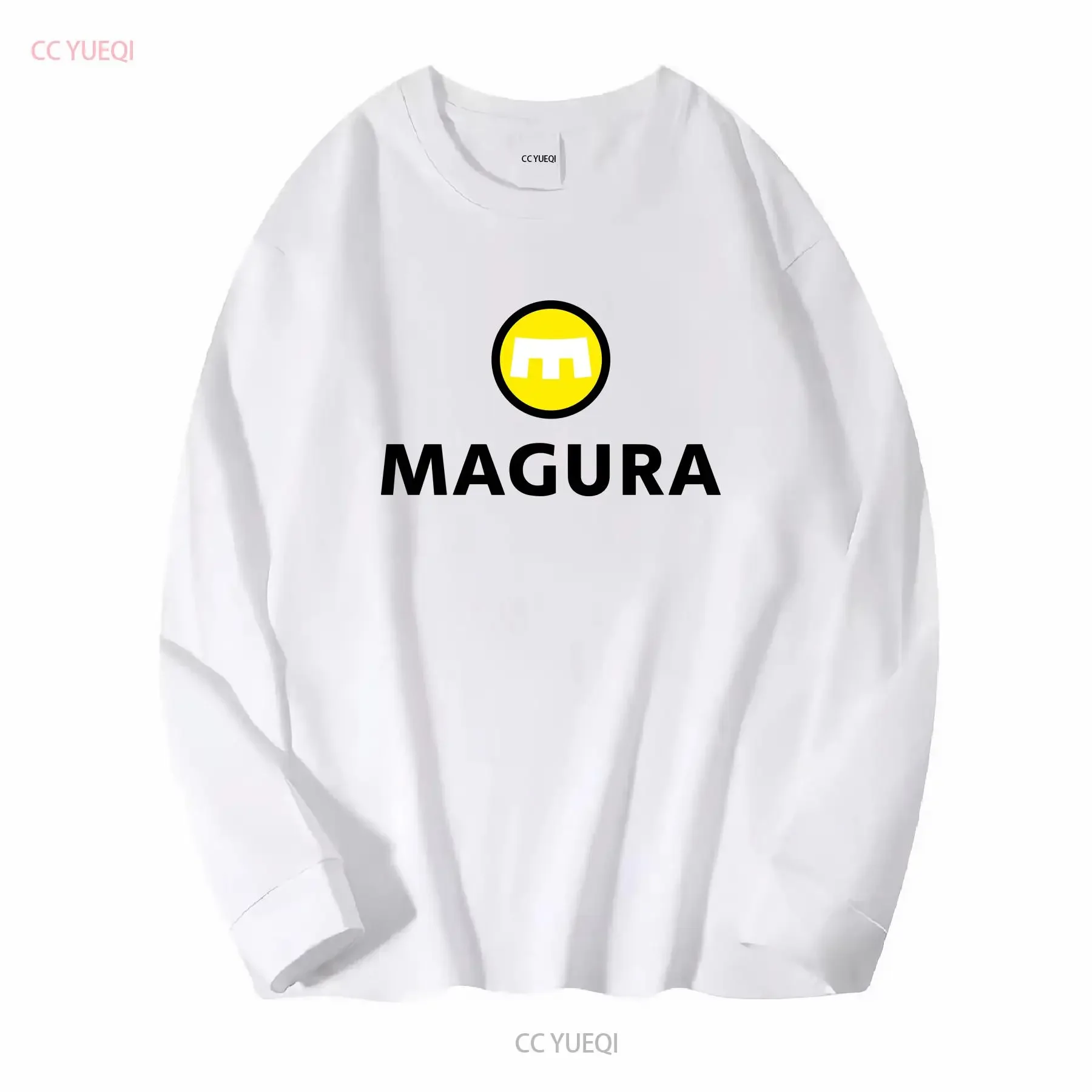 Magura Brake Logo Men's Grey T Shirt Size S 5XL long or short sleeves vintage Washed designer clothes Stretched Unisex homme