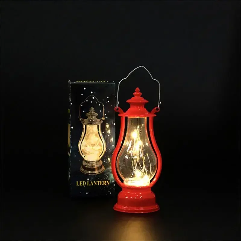 Mini Vintage Hanging Lanterns with Battery Warm Light Led Camp Lantern Lightweight Tent Light For Outdoor camping light
