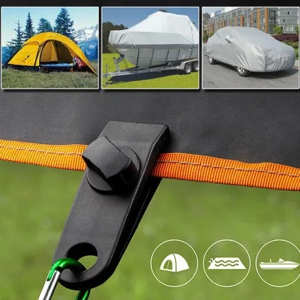 10PCS Heavy Duty Lock Grip Tarp Clips Tent Clamps for Awnings Camping Car Swimming Pool Covers ZPPJ04