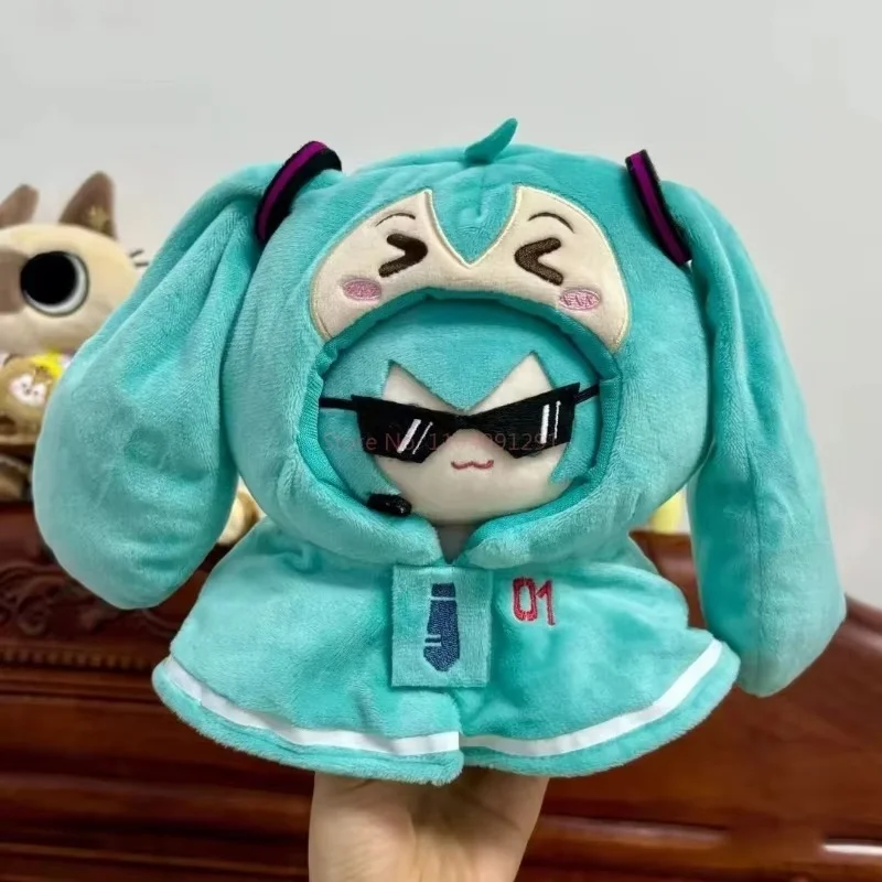 New Hatsune Cute Miku Mini Shawl Baby Clothes Coat 20cm Chuyin Cotton Doll Unisex Costume Doll Clothes Chrismas Children Gift