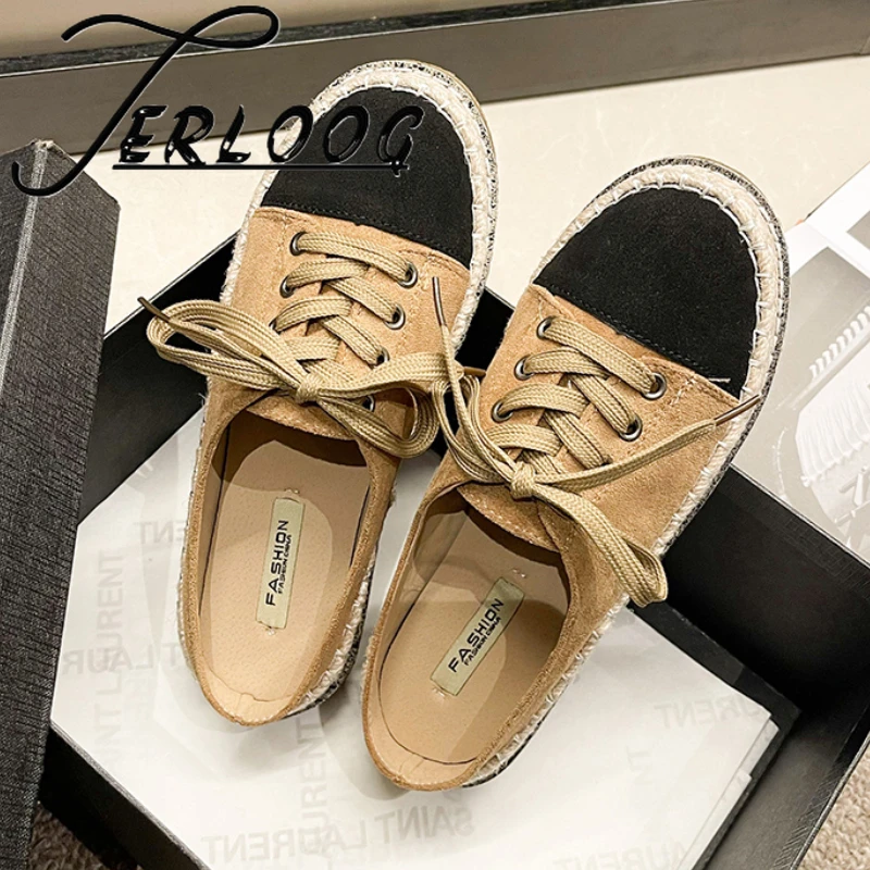 

Women Flats Mules Shoes Lace Up Slippers Weave Summer 2025 New Slingback Sandals Fashion Sport Woman Walking Zapatillas Mujer