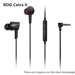 ROG Cetra II Core Gaming Headphone (with microphone, 3.5mm, Lightweight,  Compatible with Laptop, PS5, XBOX,Black