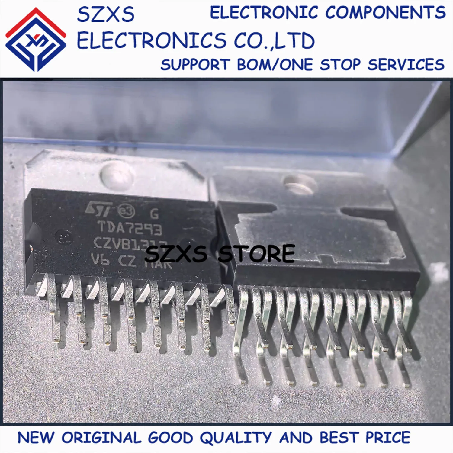 

New Original 10Pcs TDA7293 TDA7293V ZIP-15 120V 100W Powerful Audio Amplifier Transistor In Stock Good Quality